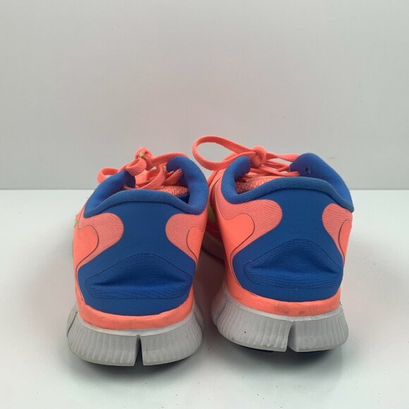 Nike Free 5.0 Shoes Womens Size 7 Atomic Pink Flash Lime Running - Picture 4 of 6